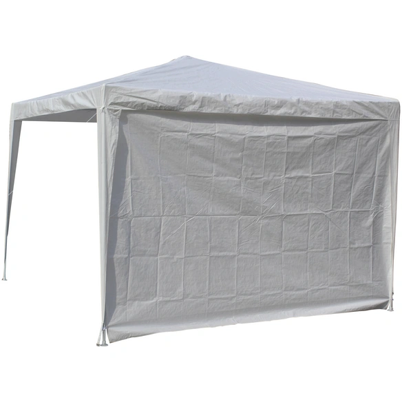 Seitenteile, Breite: 290 cm, Polyethylen, weiß