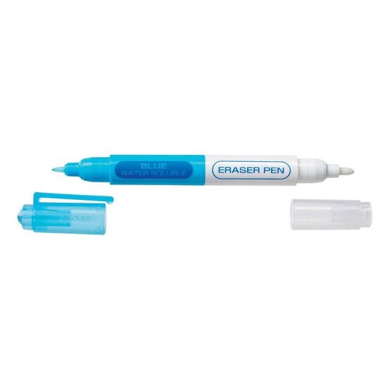 Clover BlueChaco Fabric Pen with Eraser