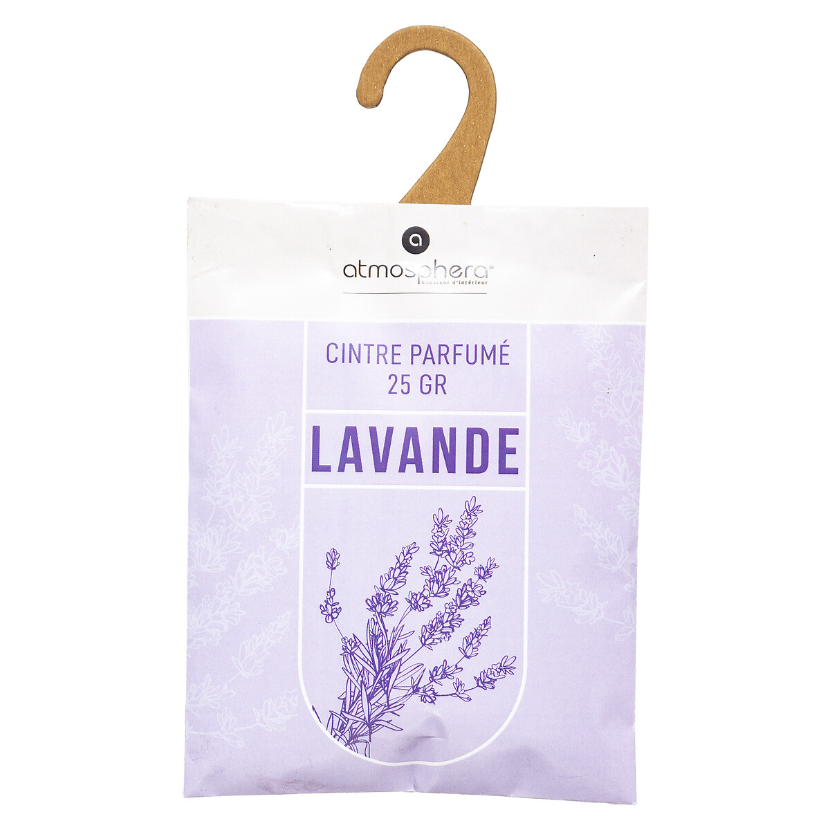 Conjunto de 3 ambientadores lavanda para roupeiro