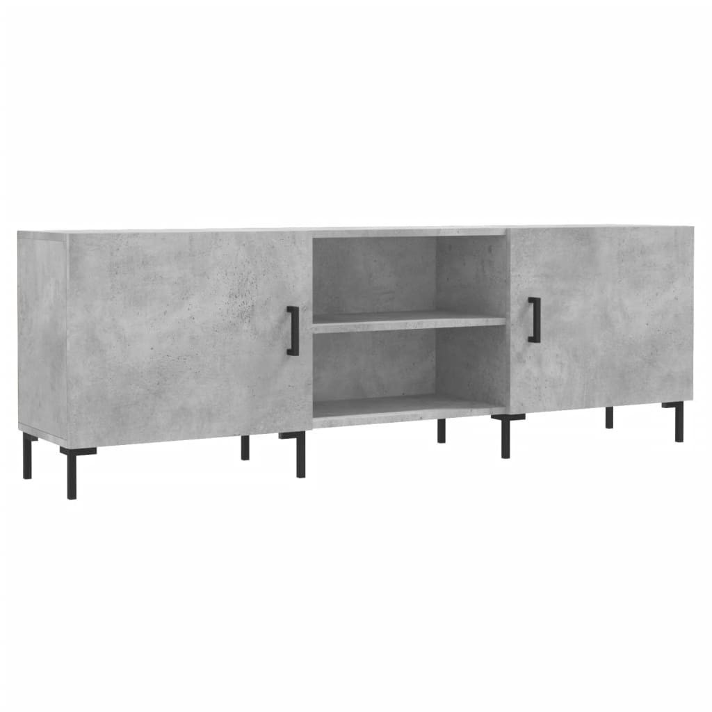 Szafka pod Telewizor Rtv Szary Mat Drzwiczki Nowoczesny 150x30x50cm