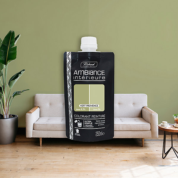 Colorant pour peinture Doypack Ambiance intérieure vert provence 250ml