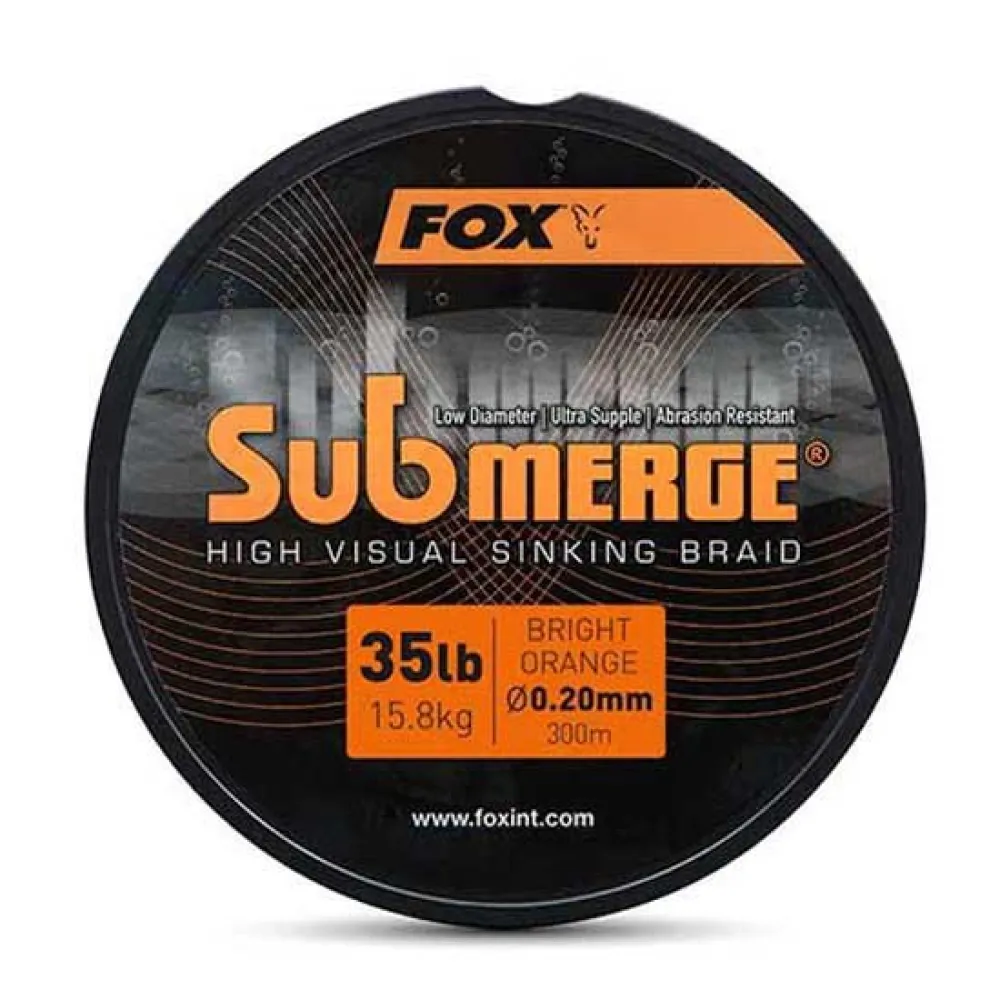 Fox International Submerge Orange Sinking 300 m braided line