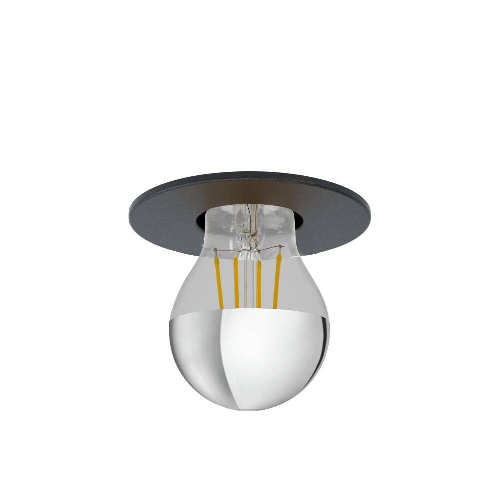 DOWNLIGHT EGLO SALUZZO 1X40W E27 SVART