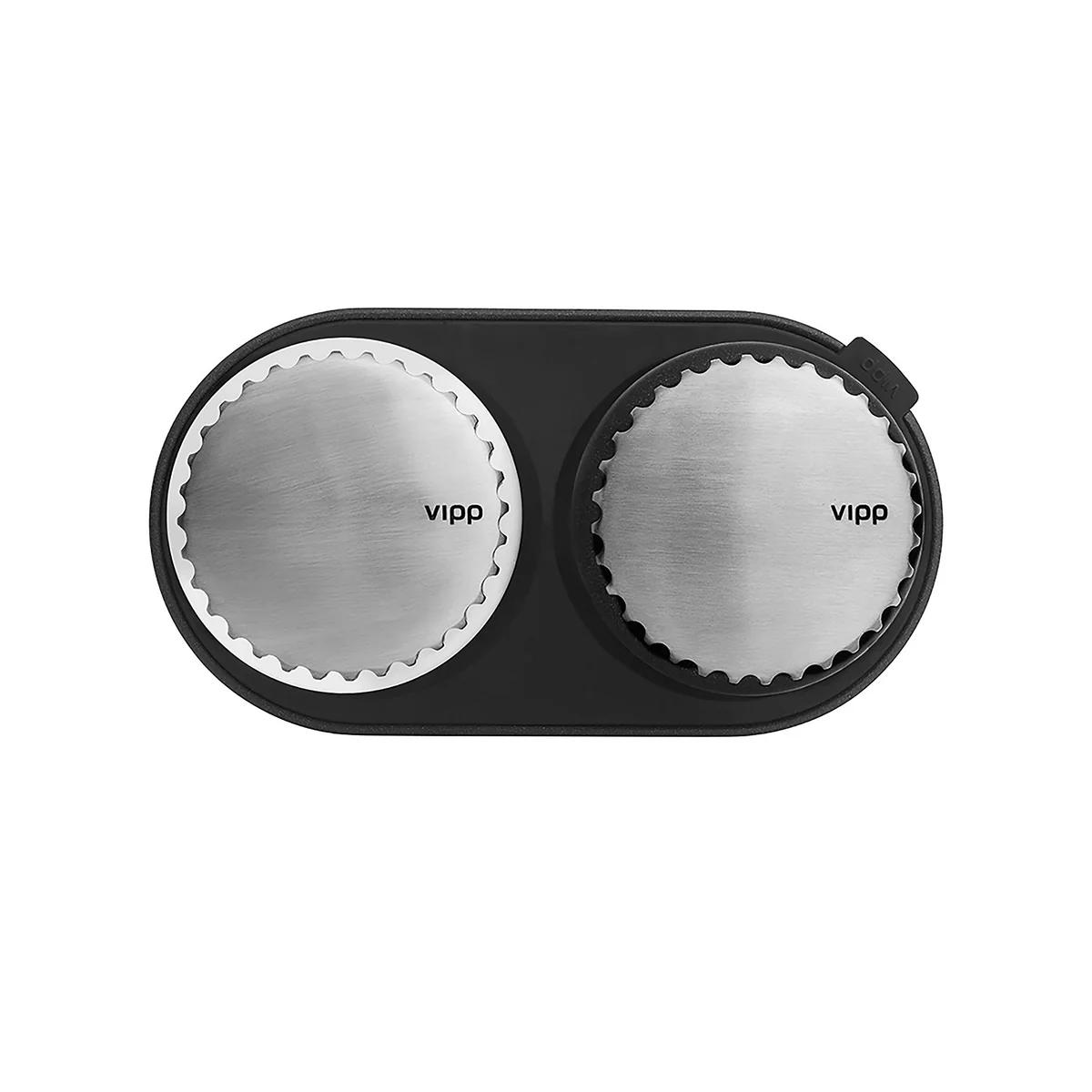 Vipp - 263 Salz- und Pfeffermühlen Set, grau / schwarz