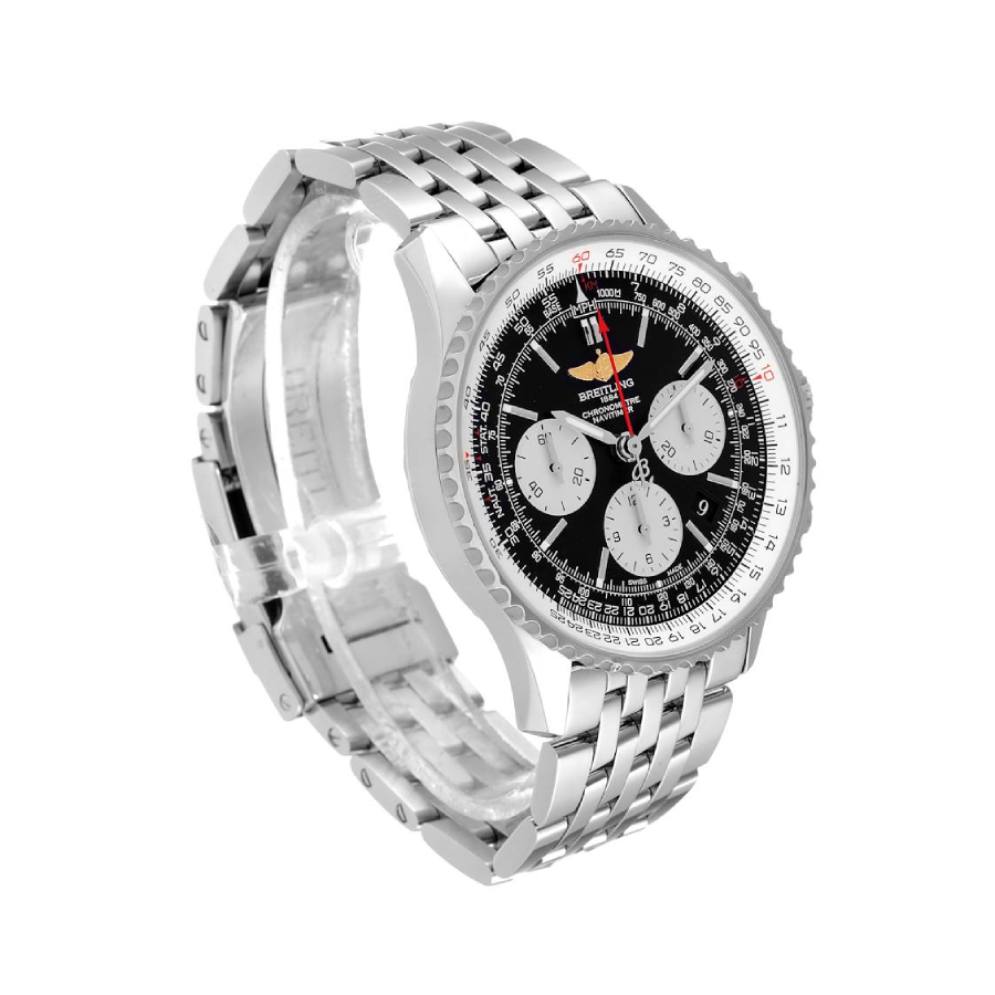 Breitling Navitimer B01 Chronograph 43 AB0121211B1P1 “Black Dial” Masterpiece Clone