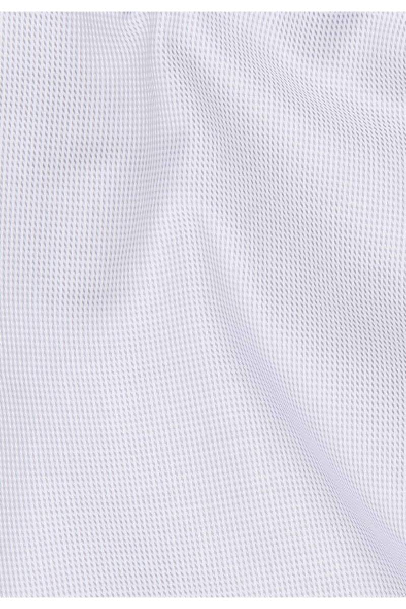 ETERNA Comfort Fit Hemd grau, Strukturiert