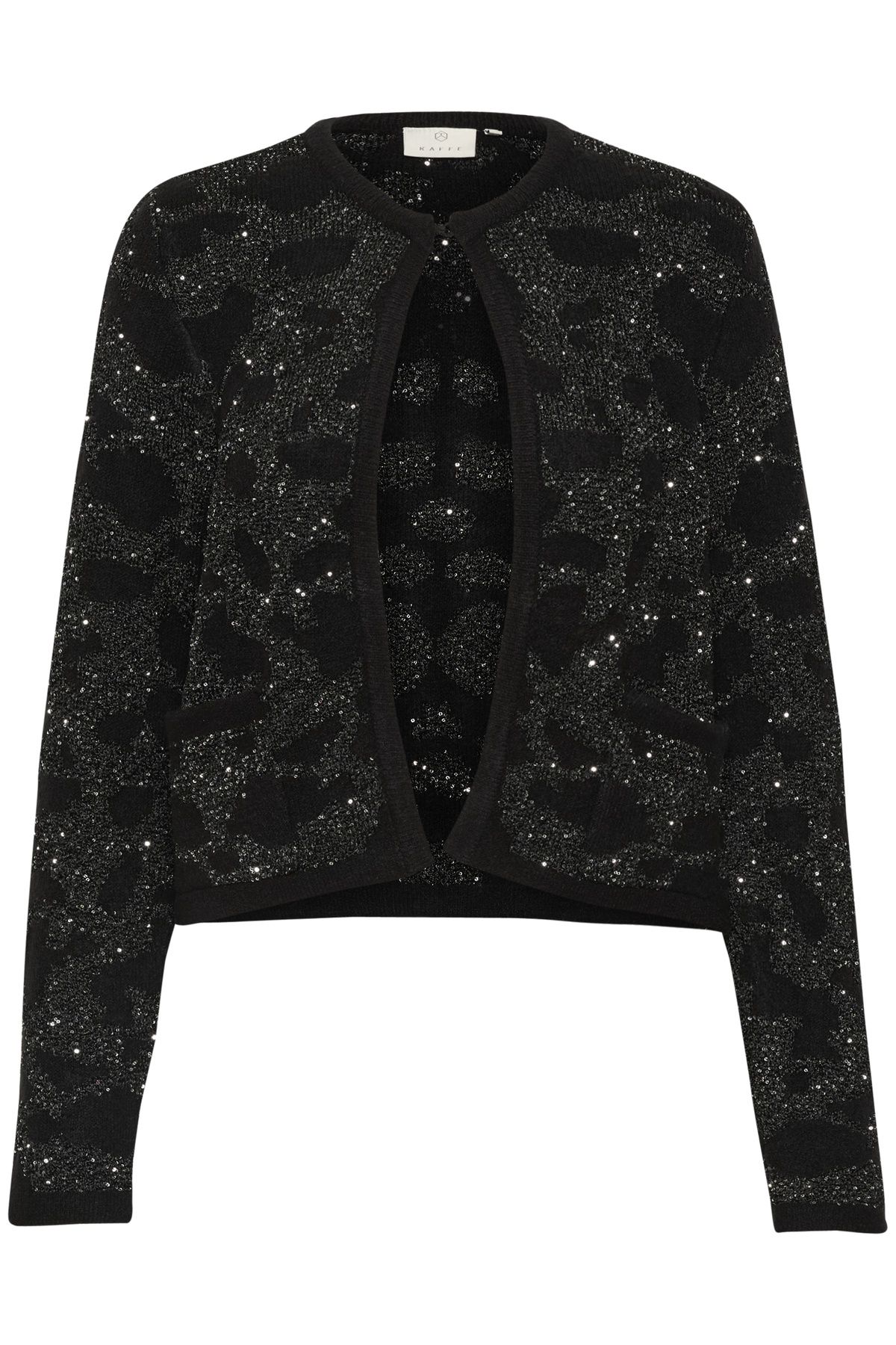 Kaffe Kamirjam One Button Sequin Cardigan