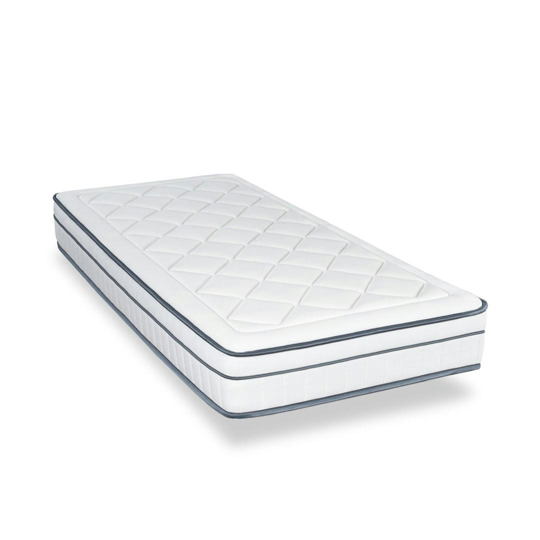 BARTOLDI - Ensemble  90x200  Matelas Ressorts + Sommier + Accessoires
