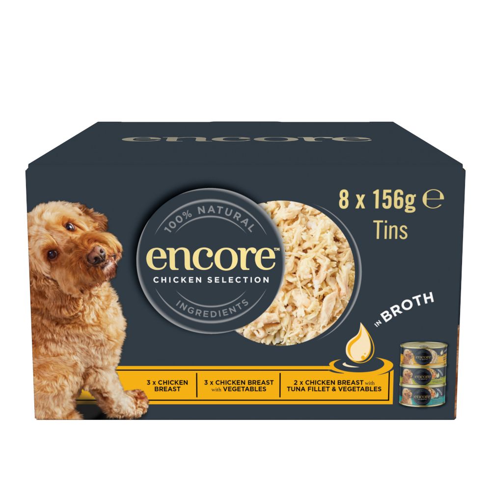 Encore Can Mix in Broth 8 x 156g