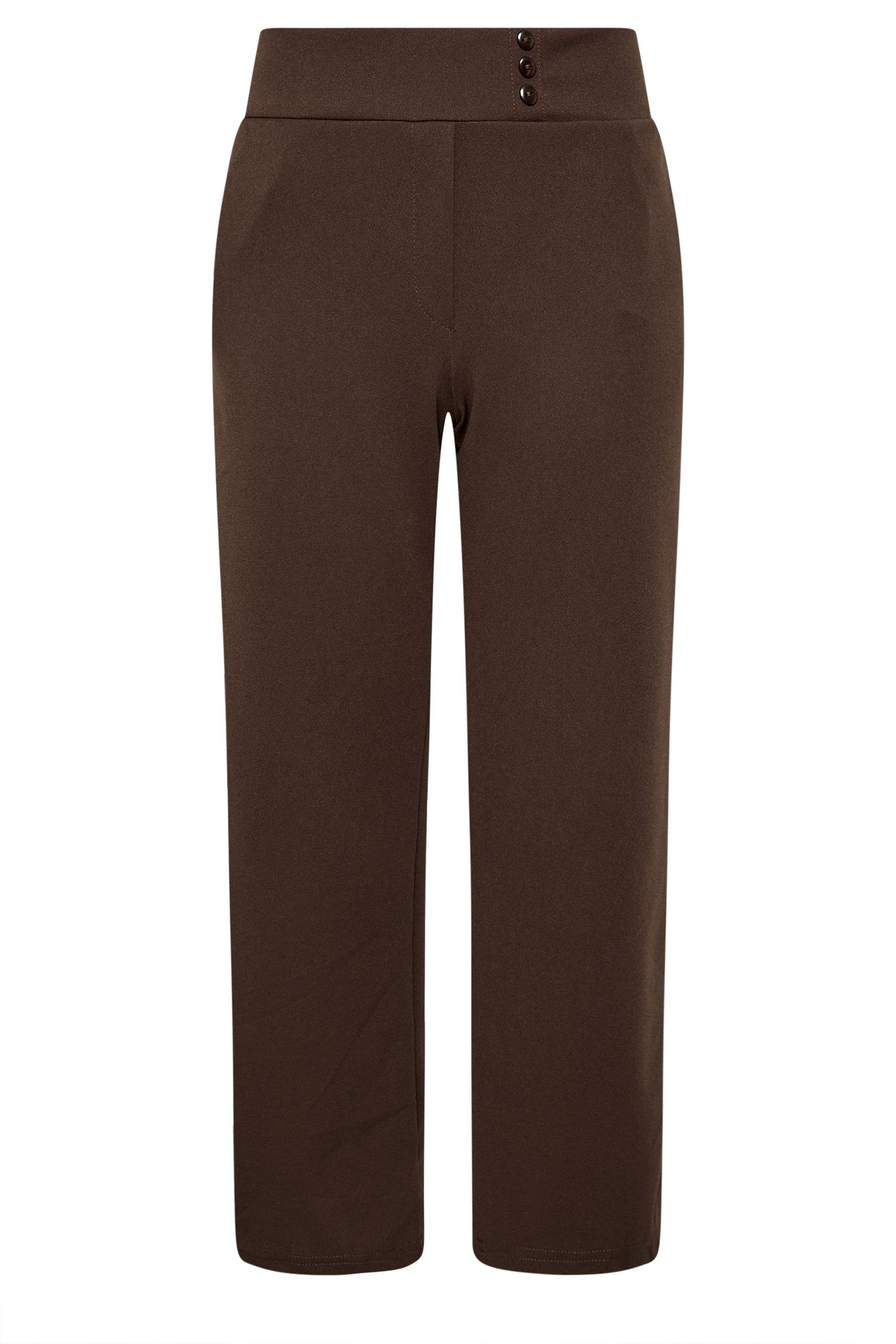 PixieGirl Petite Scuba Wide Leg Trousers