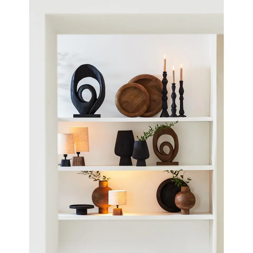 Ornament Randa - Bruin - 30x9x46cm