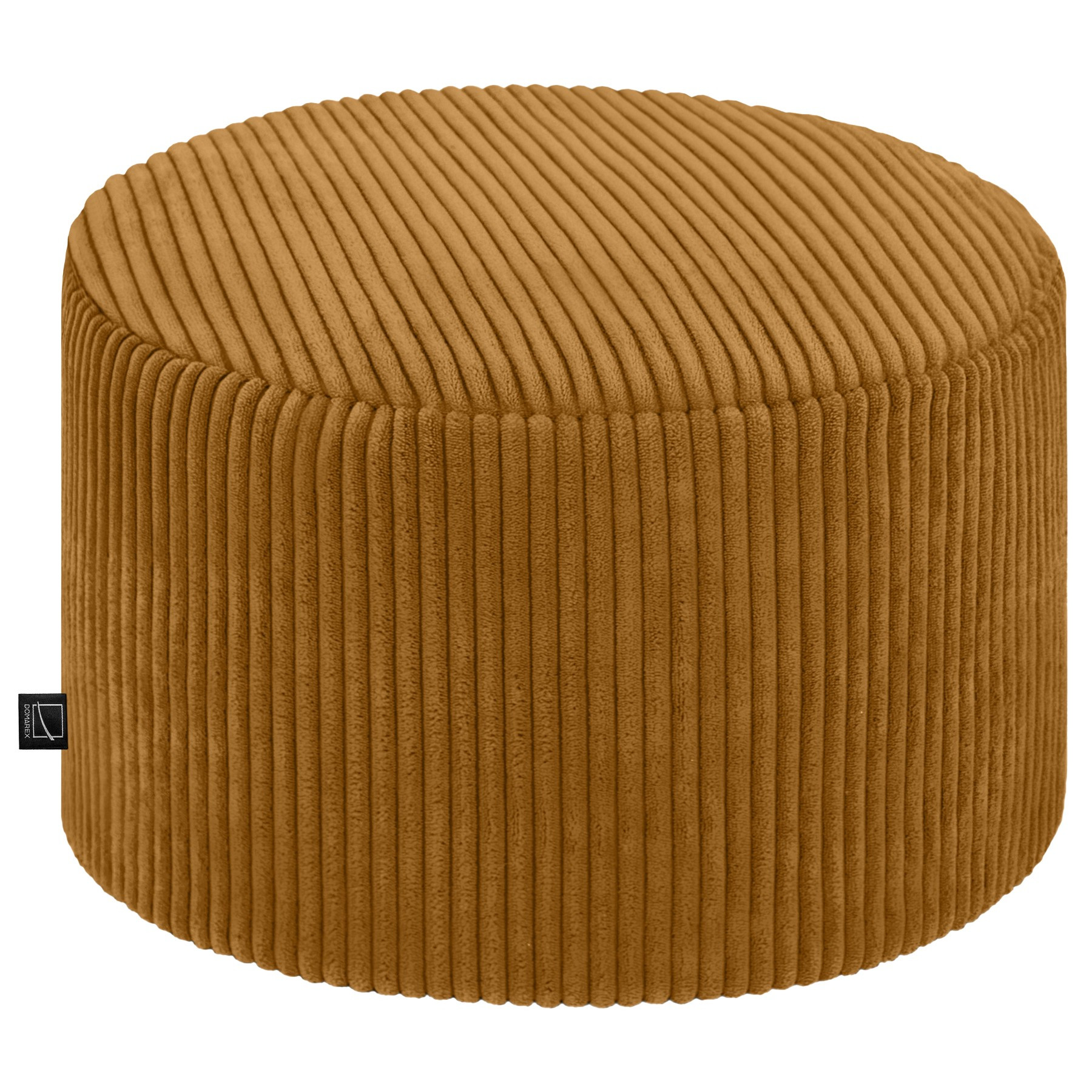 Nowoczesna Pufa CHILL SPOT 45 cm Puf Siedzisko Podnóżek - Miodowy