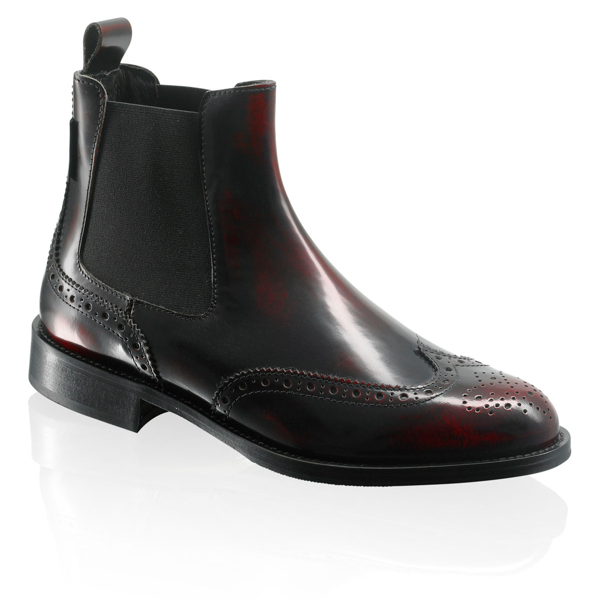 Russell & Bromley CADOGAN Brogue Chelsea Boot