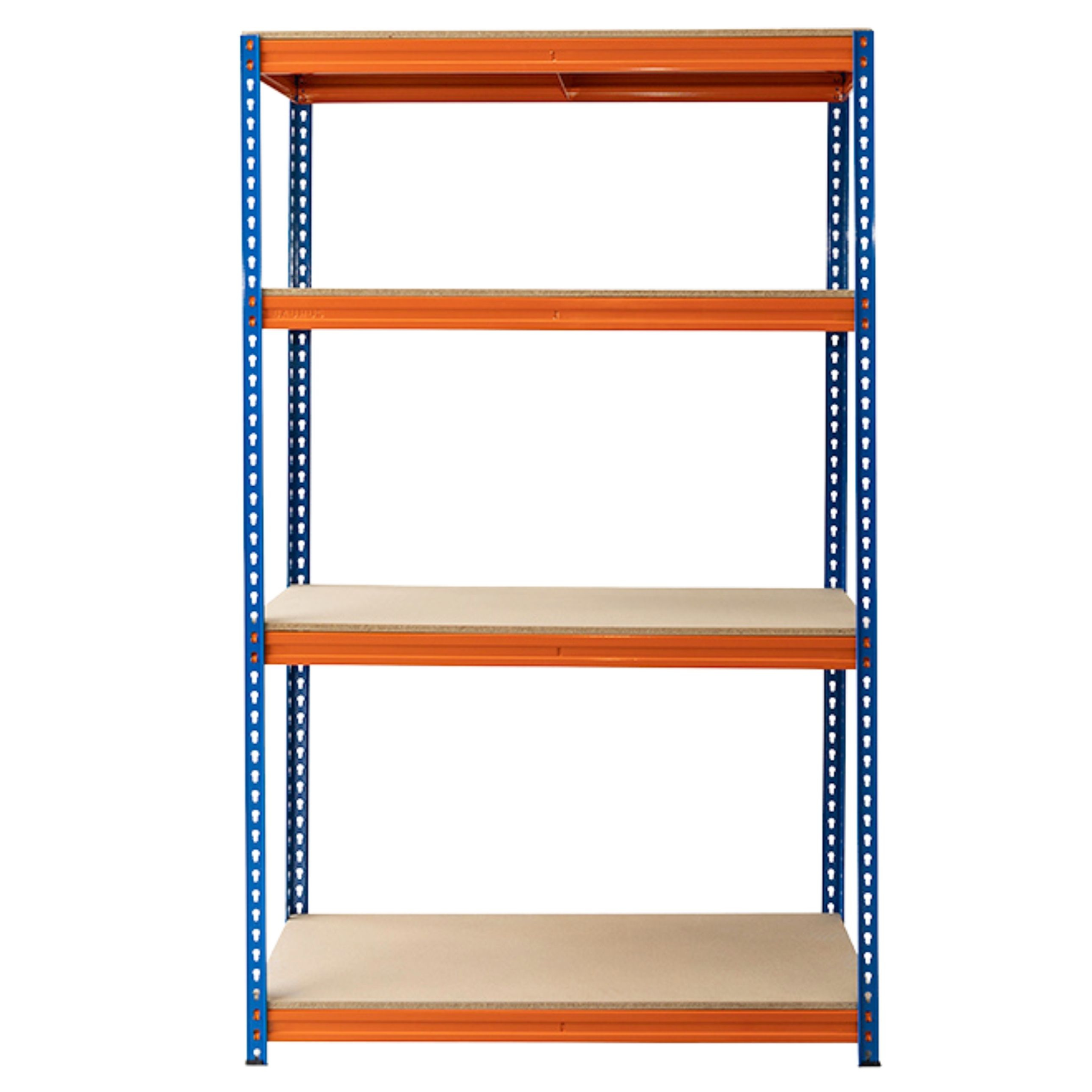 Regał magazynowy metalowy 198x122x61 z 4 półkami 1600kg