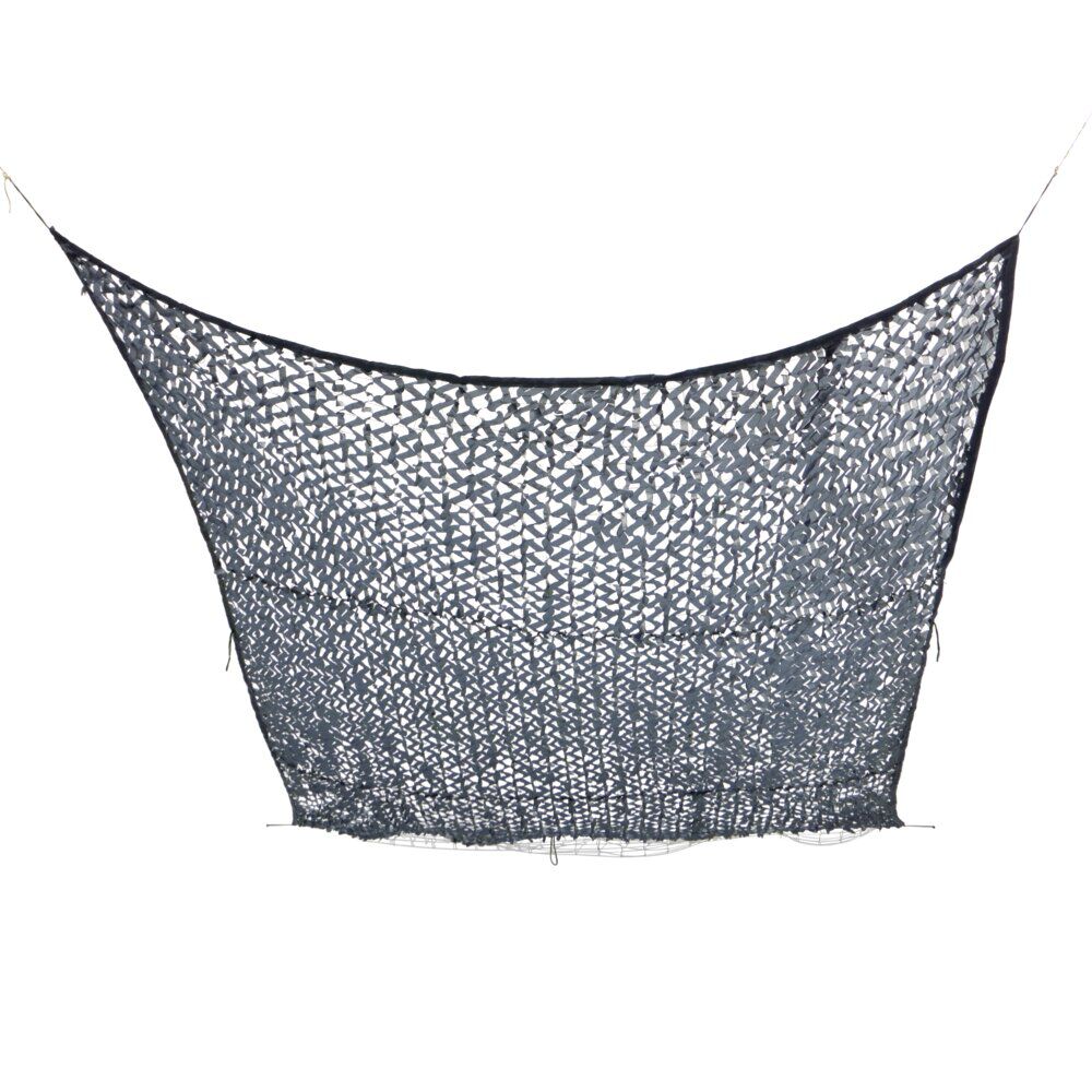 Voile d'ombrage ajouré Corse rectangulaire gris 300x400cm