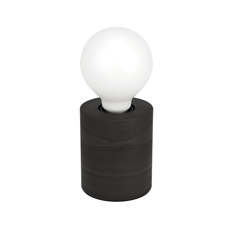 Lampe de table Turialdo 1 noire E27 28 W EGLO