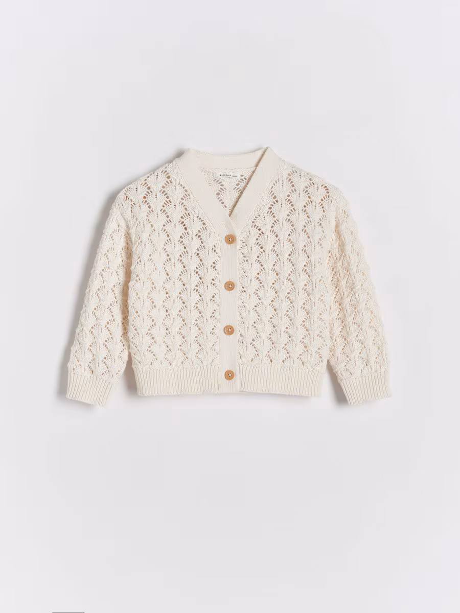 Openwork Cardigan