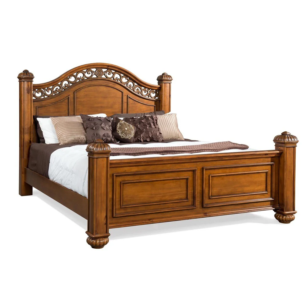 Picket House Furnishings Barrow Queen Poster 3PC Bedroom Set