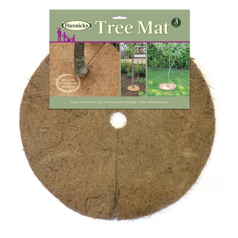 Skyddsmatta till träd, kokosfiber 40 cm, 3-pack