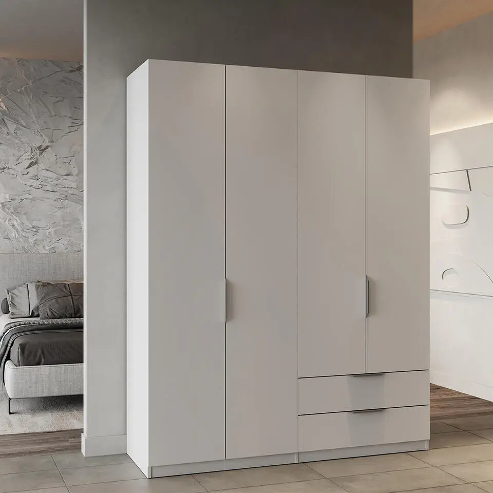 Calicosy - GHOST 3-deurs Kast - Wit- 51,1x157,3x203 cm