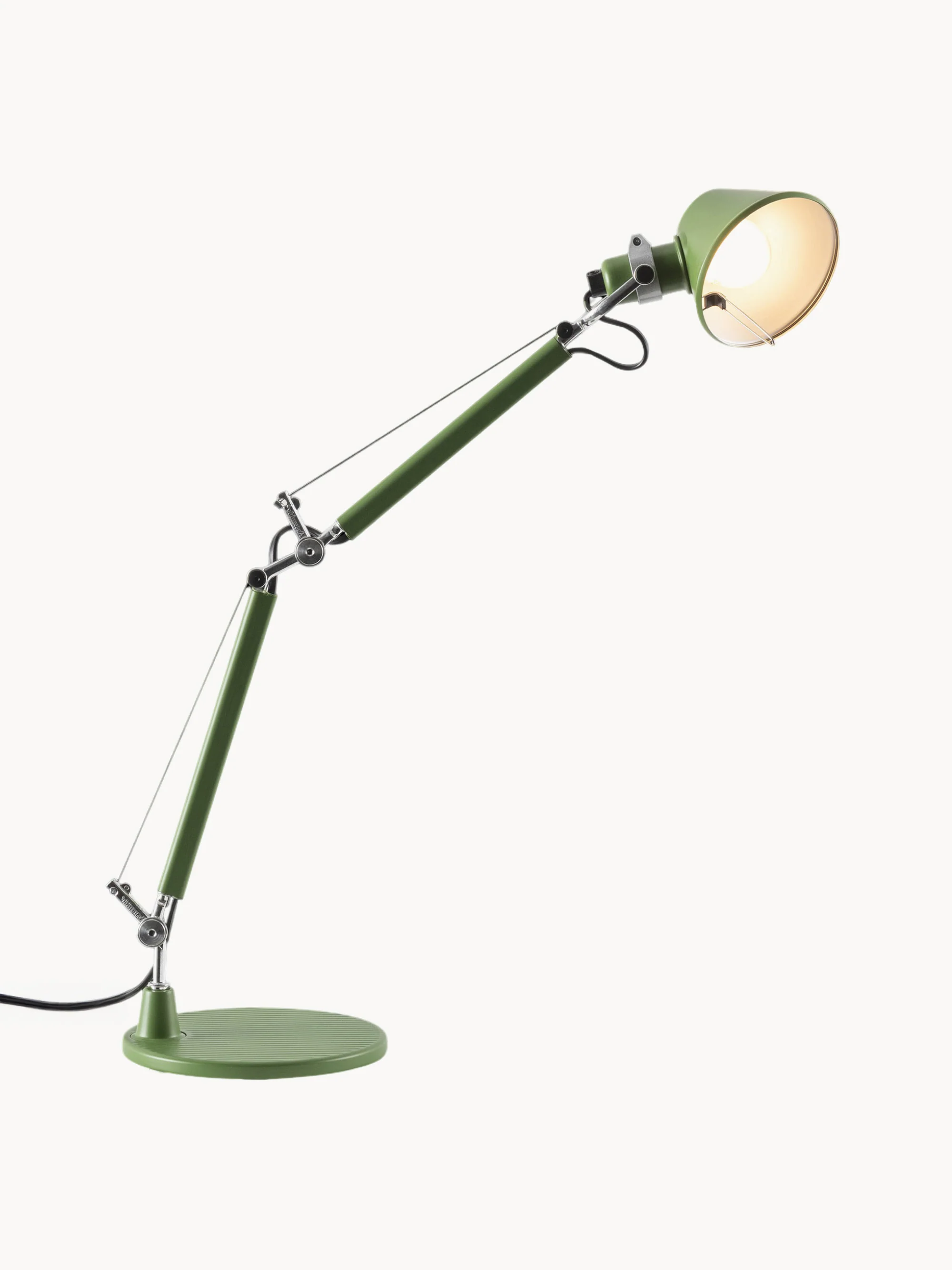 Verstellbare Schreibtischlampe Tolomeo Micro
