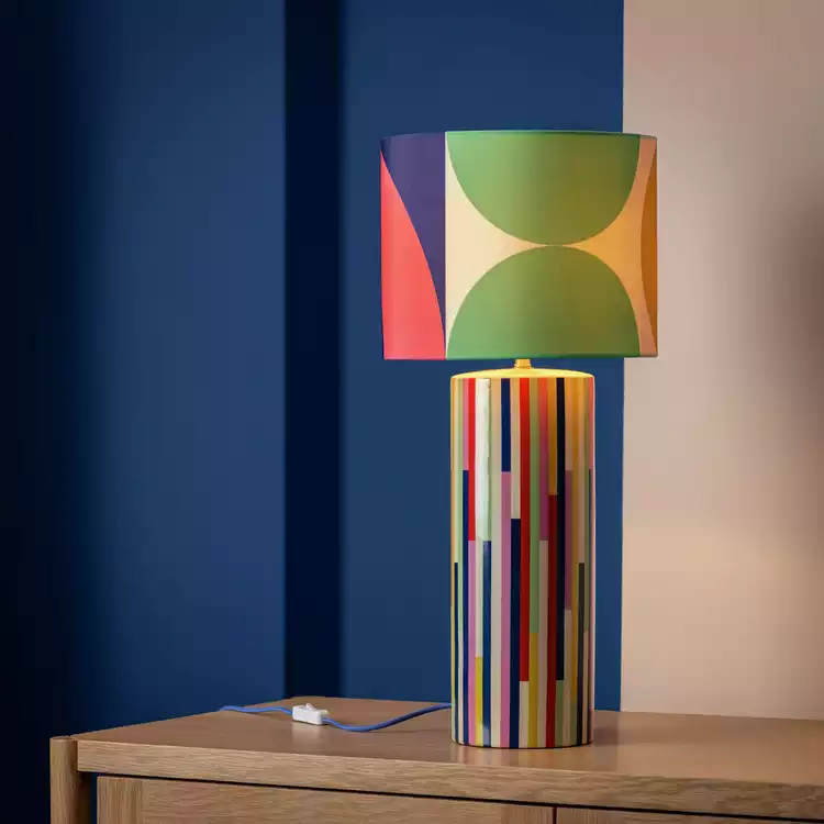 Habitat 60 Klee Ceramic Table Lamp by Margo Selby - Multi