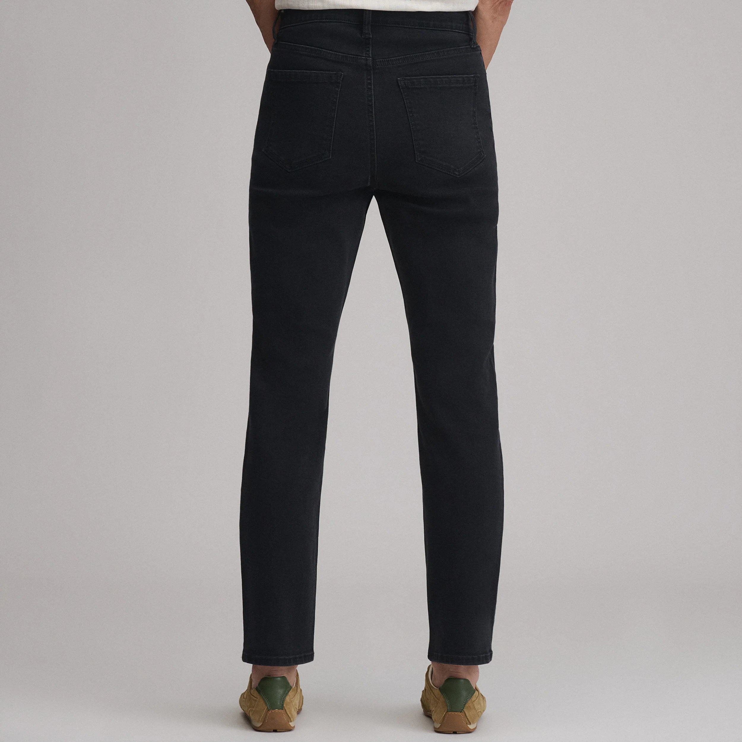 Women's Venture Stretch High-Rise Straight Leg Jeans