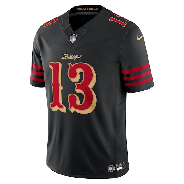 Brock Purdy San Francisco 49ers Nike 2025 Rivalries Collection Limited Jersey - Black