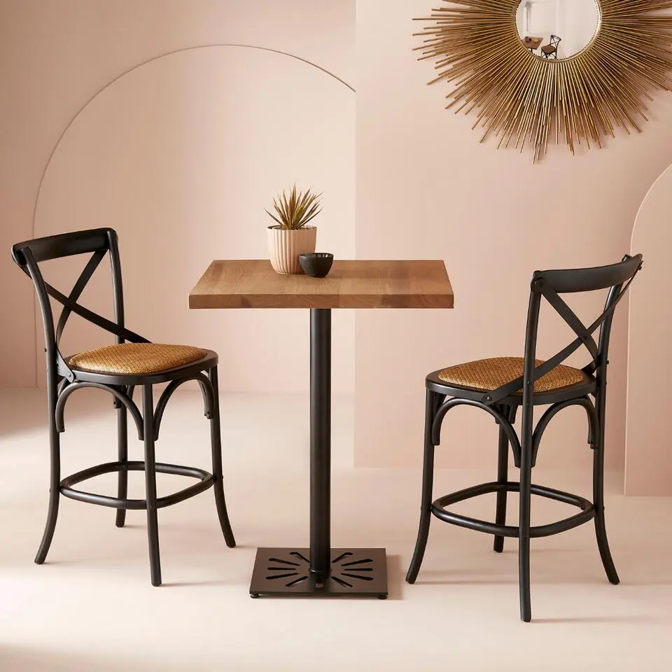 Signature - BISTROT Barkruk - Naturel - 50x96x51 cm