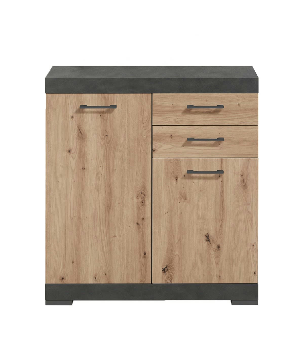 BRISTOL - Buffet avec 2 Portes et 2 Tiroirs L80cm