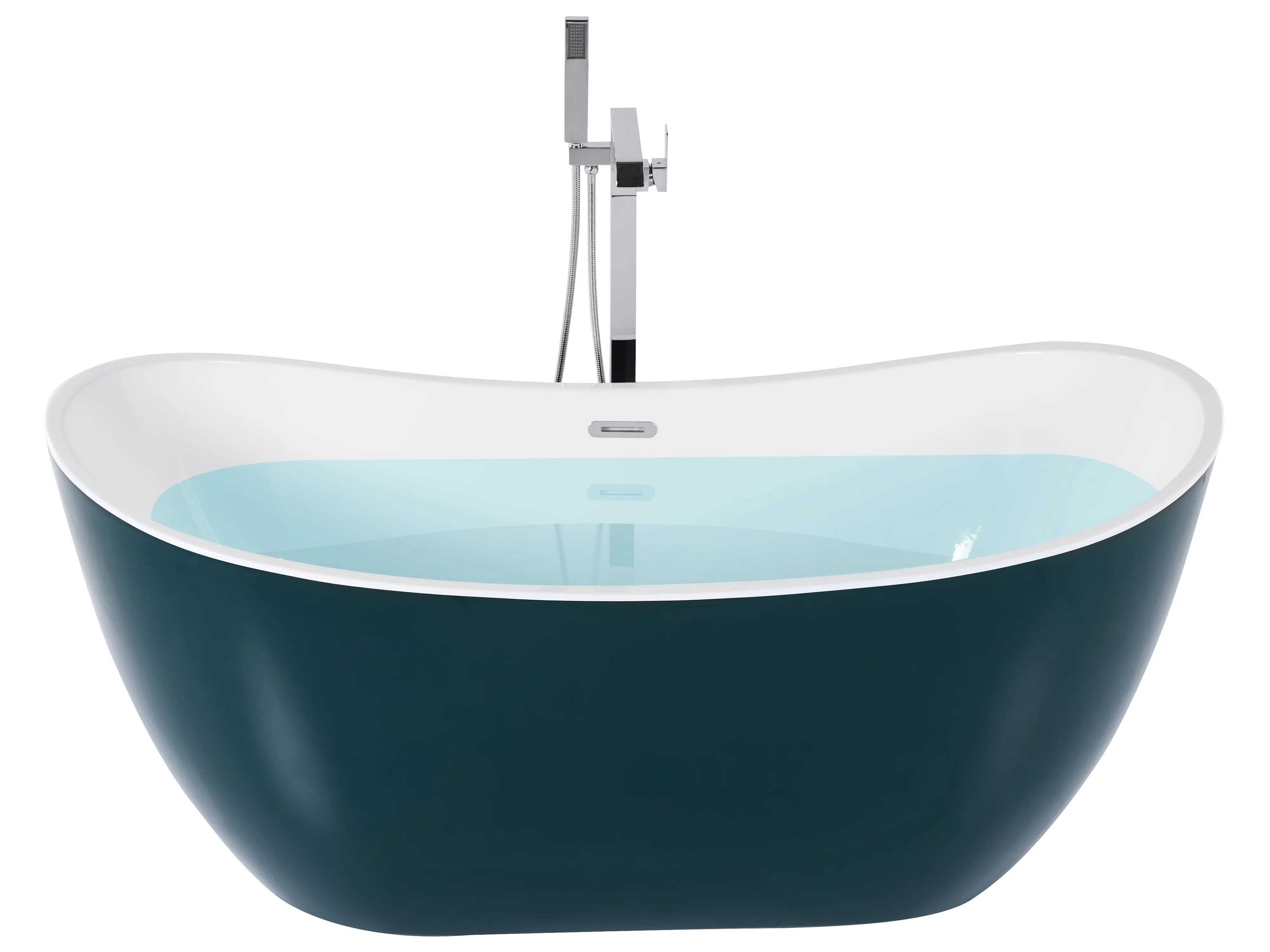 Freestanding Bathtub ANTIGUA 1700 x 770 mm Teal