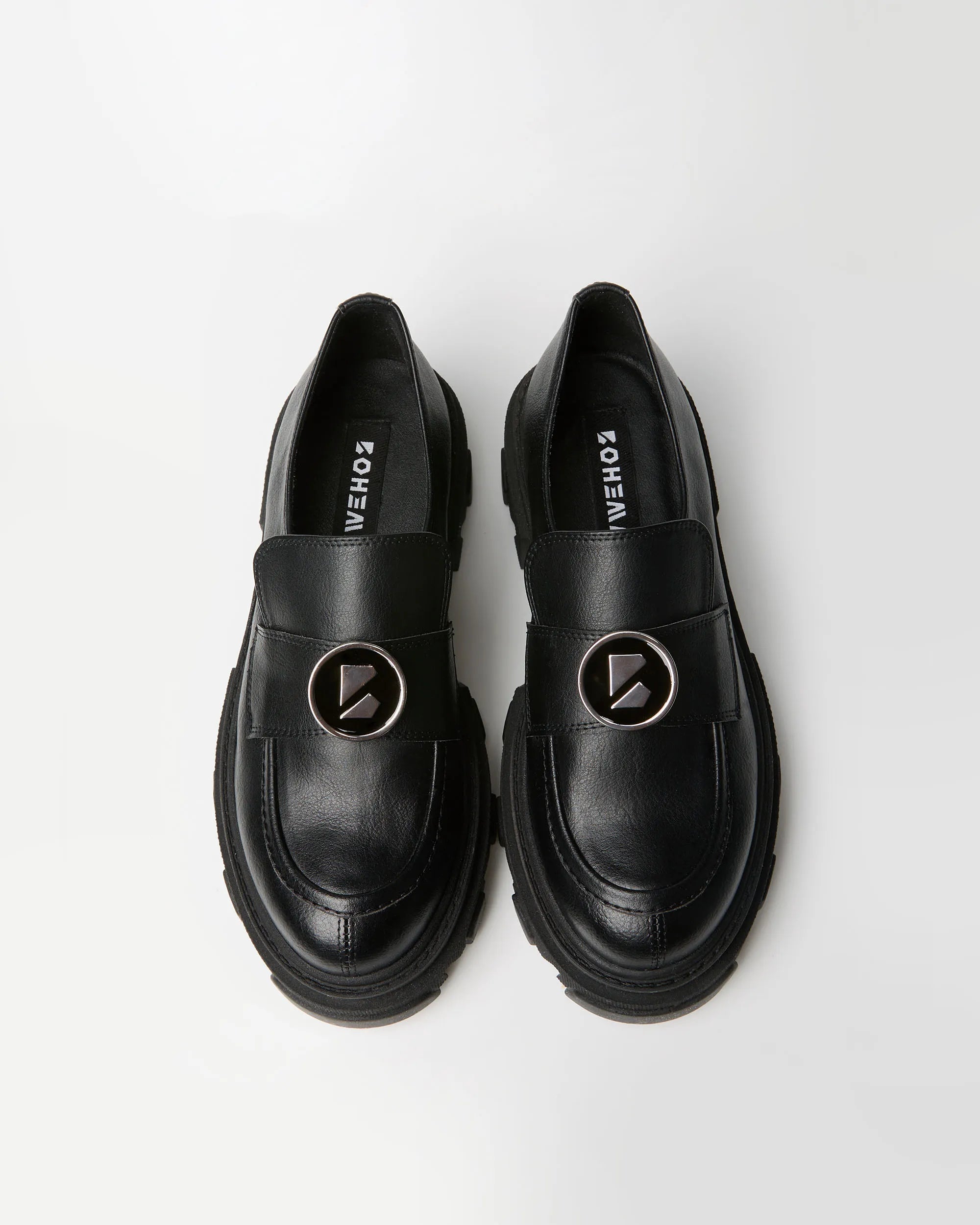 BOHEMA - Blocky Loafers, ze skóry roślinnej, polska rodzinna marka