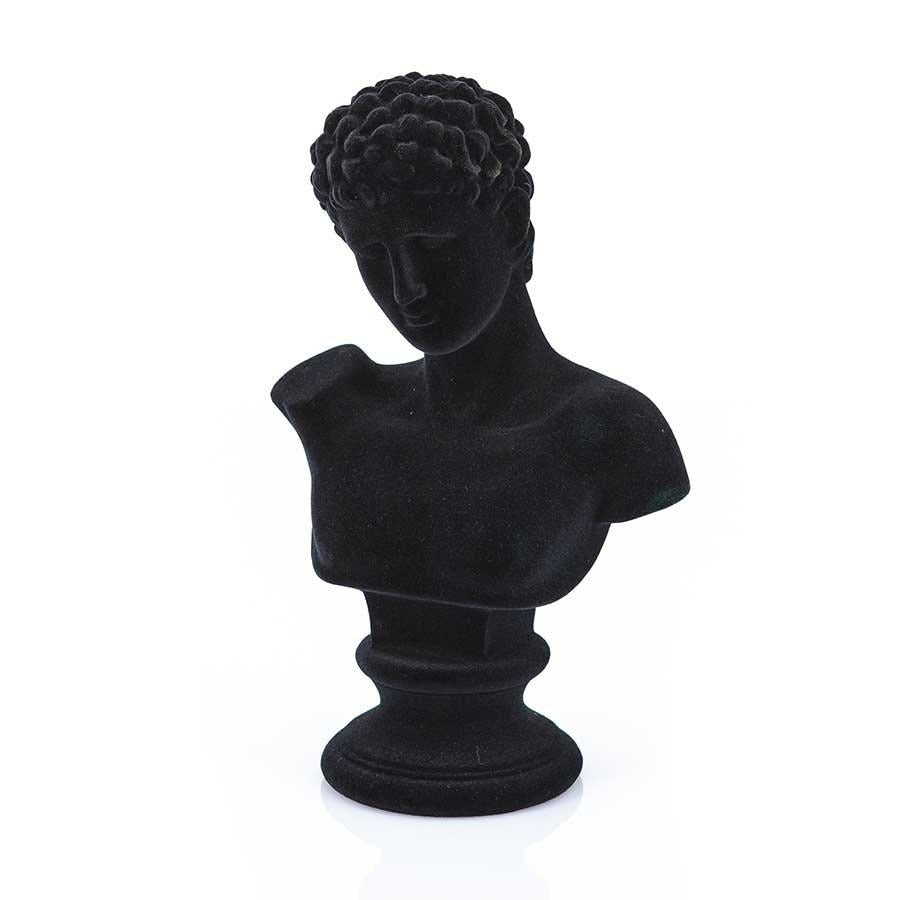 FurniLux Decoratie item Adam zwart - 16x10x25 cm