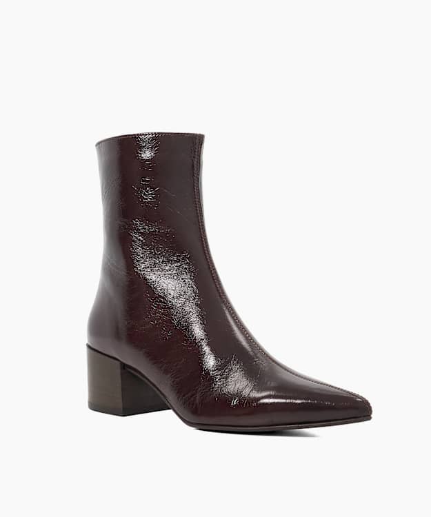 Pami Brown - Block Heel Ankle Boots