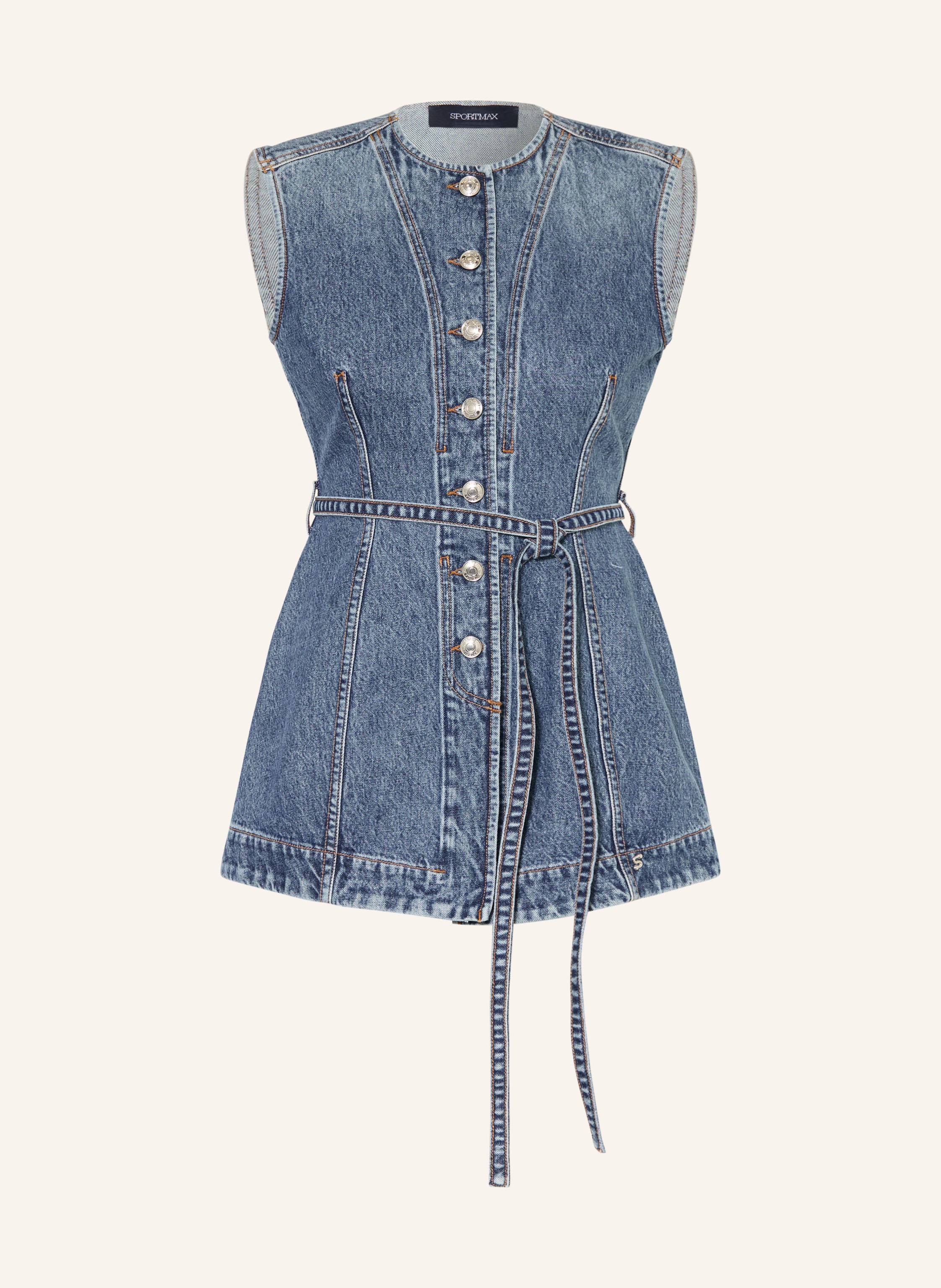SPORTMAX Jeansweste SPDDOMINIO