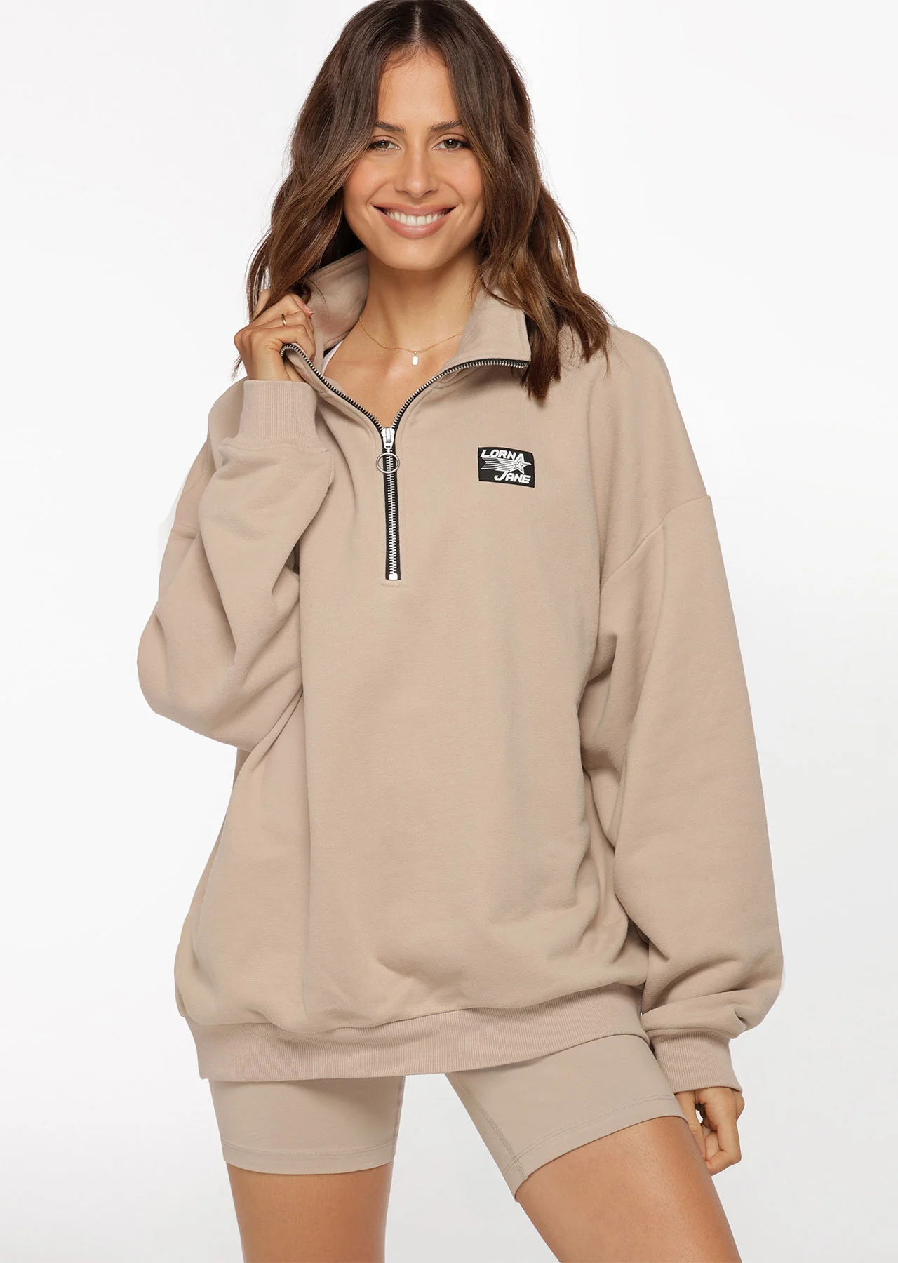 LJ Sport Quarter Zip Sweat