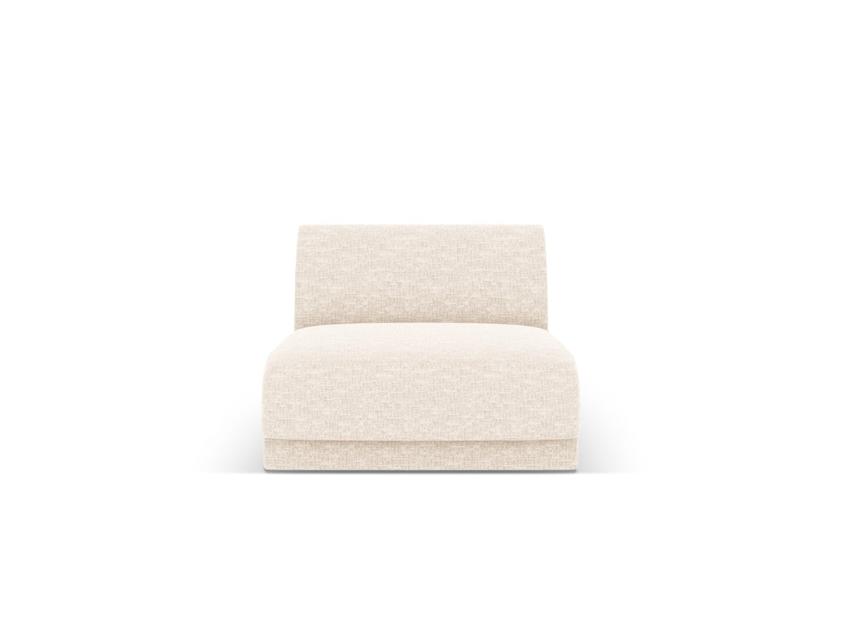 Micadoni Module Miley chenille lichtbeige - 90x75x70cm