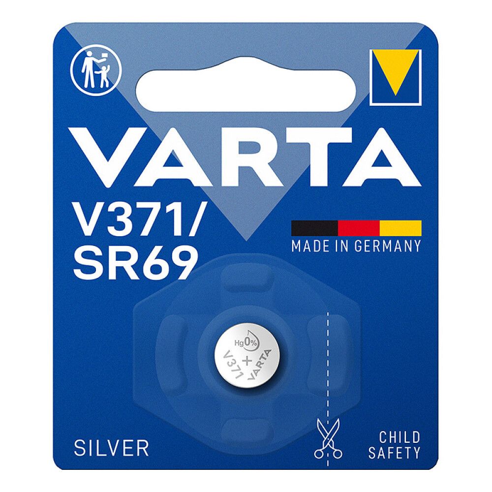 KNAPPCELLEBATTERI VARTA V371 1,55V