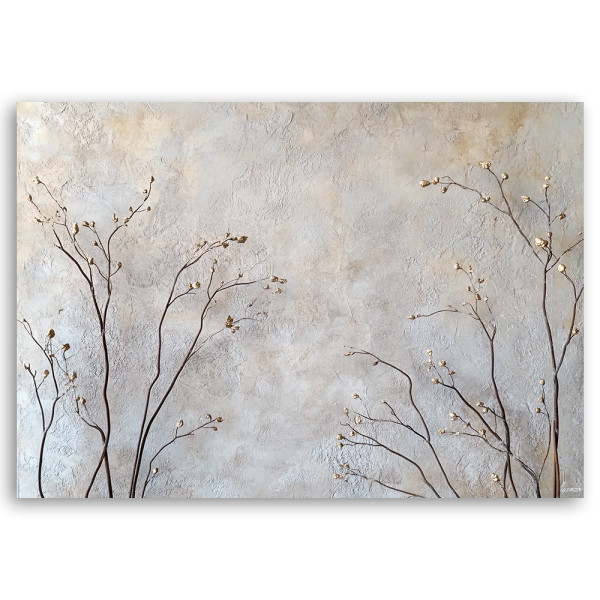 Feeby Obraz na płótnie,Roślina gałęzki pąki 60x40