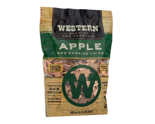 Western Premium Smoking Wood Chips - Apple