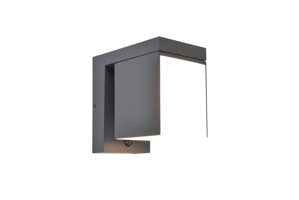 Kinkiet zewnętrzny hybryda solar lub sieć wbudowany LED 9.5W PRIMA Lutec