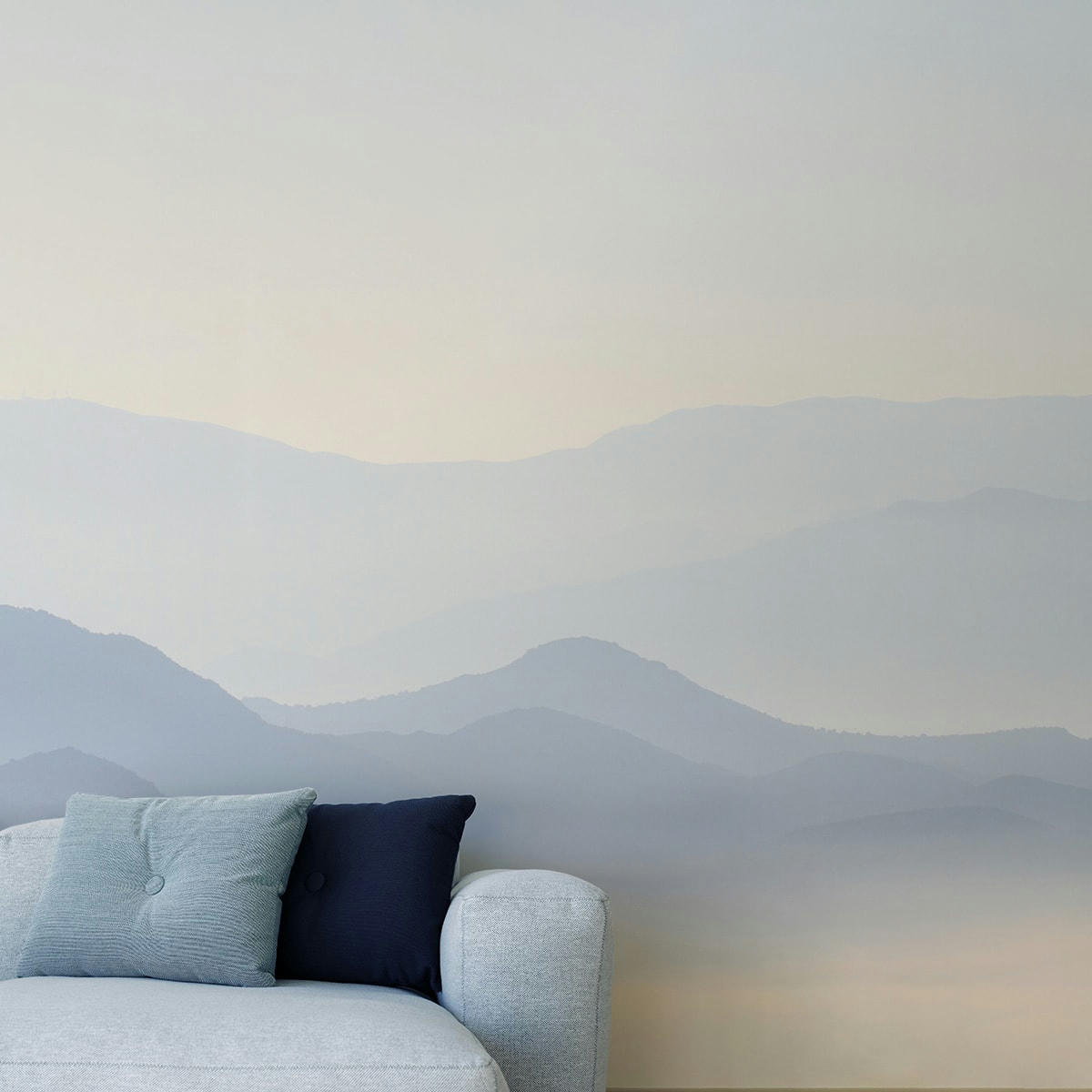 - Papier peint panoramique misty mountains 425 x 250 cm