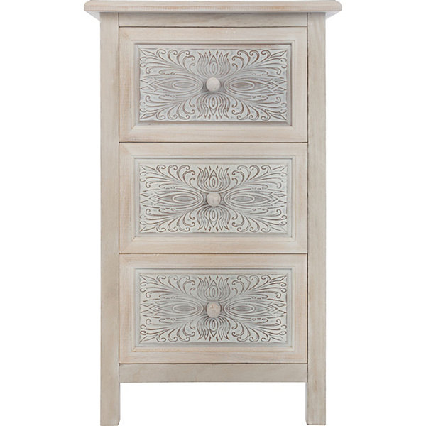Commode ethnique Hina - L. 48 x H. 80 cm