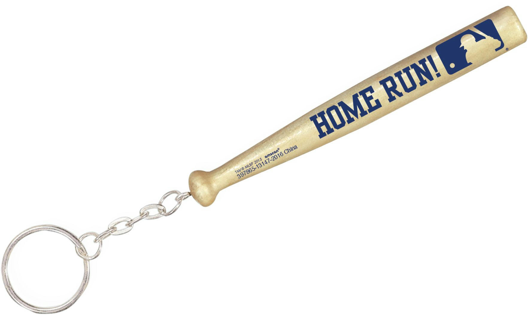 MLB Baseball Bat Keychains, 6-pk