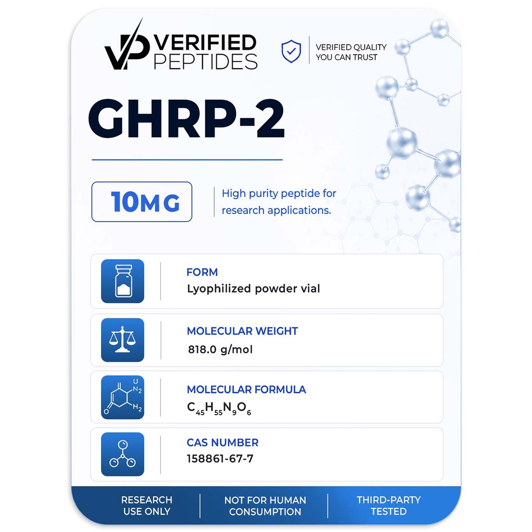 verified peptides ghrp 2