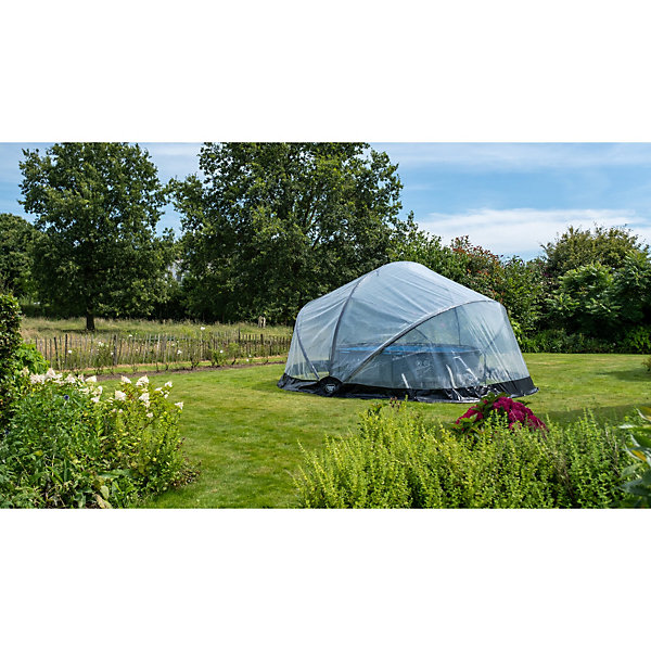 Dôme de piscine au sol ECO EXIT D460cm universel