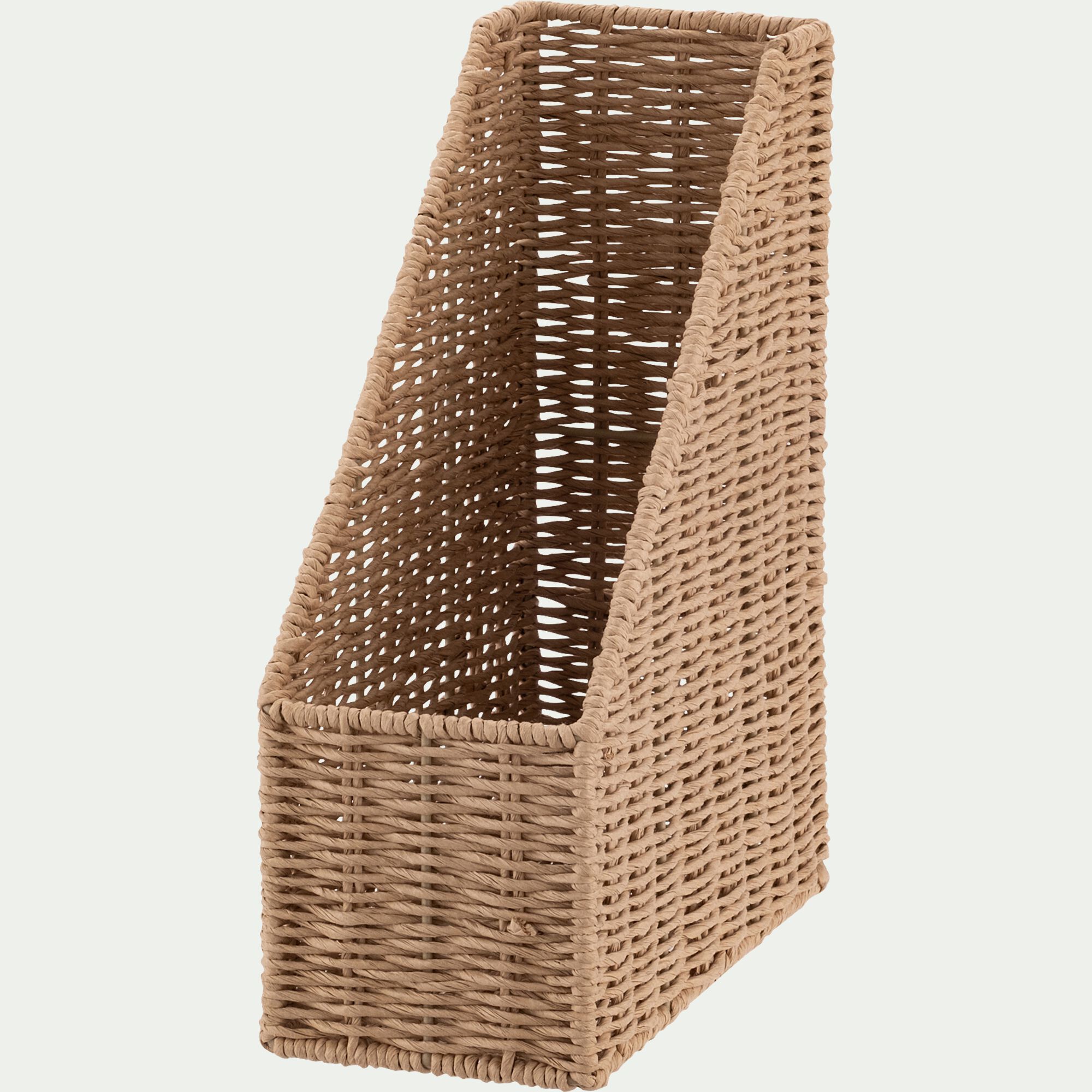 CANDAS - Porte-documents haut en papier H30cm - naturel