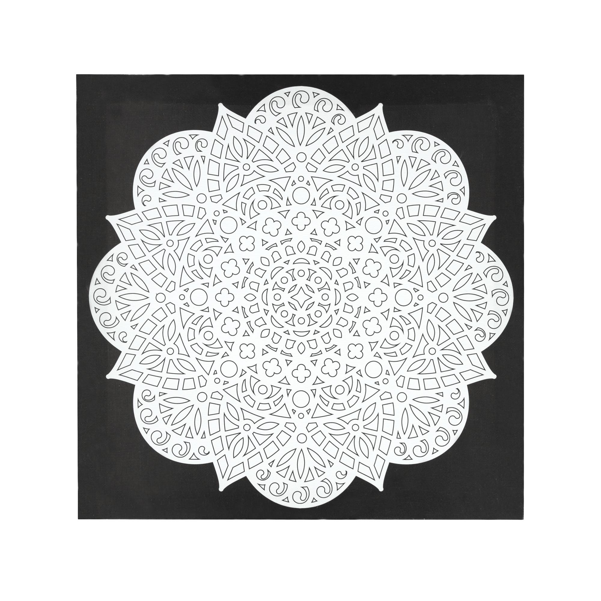 Mandala Colour-In Canvas
