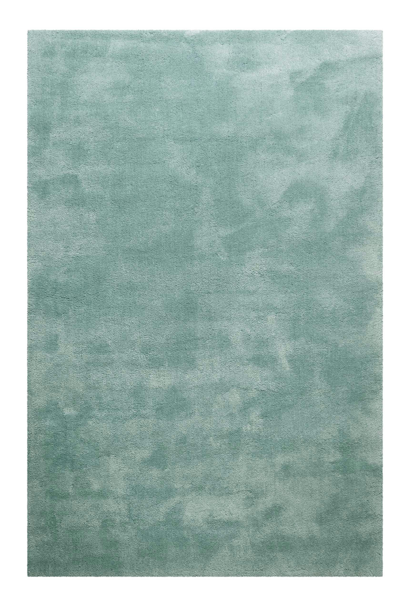 PISA - Tapis en microfibre dense vert bleu grisé 160x230 cm
