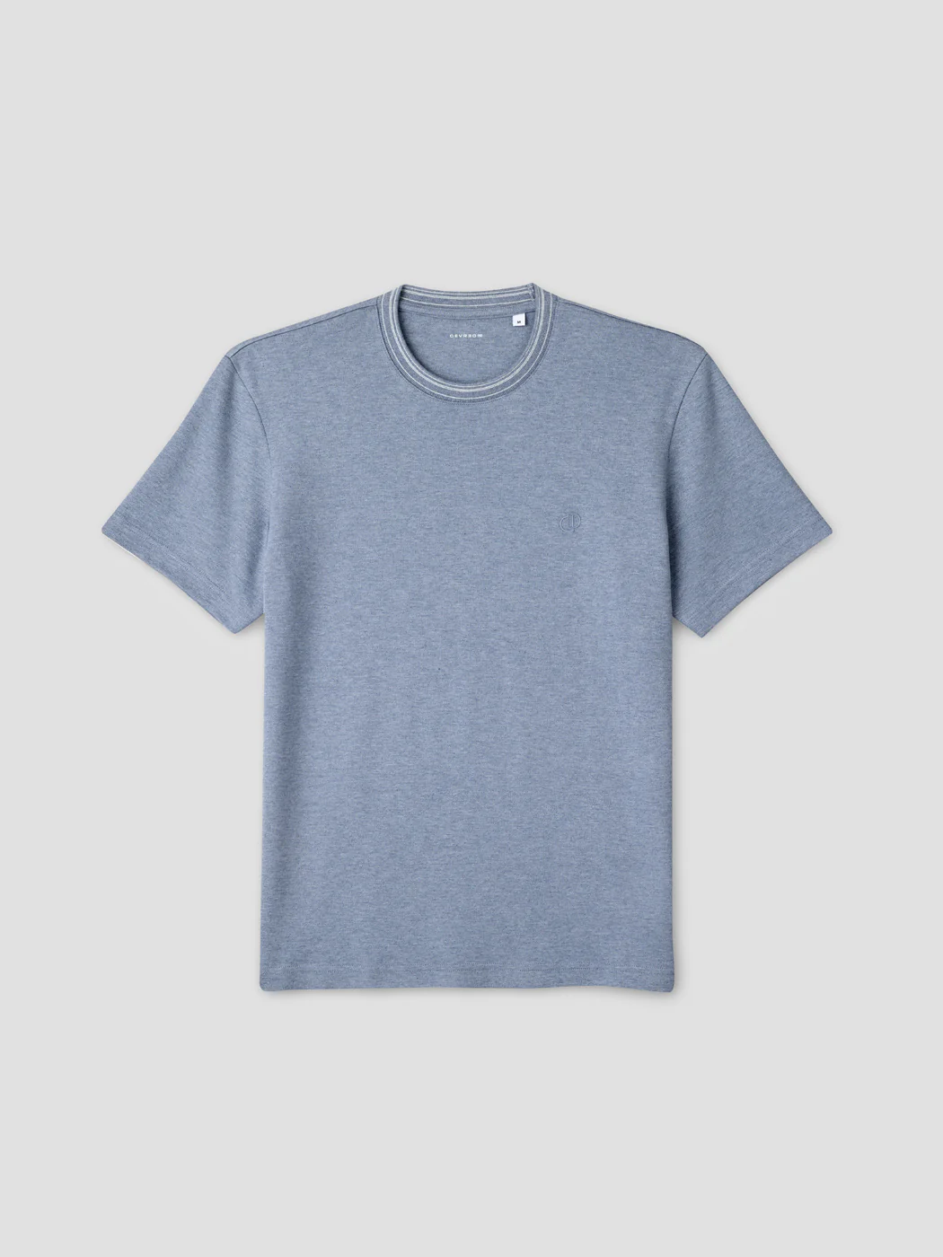 T-shirt col rond chiné